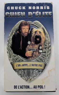 Chuck Norris - Chien d'Elite VHS (1995) - NTSC - French - G/F (Tested) - Image 1 of 4