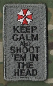 CJSOTF Iraq–Syria DASH BASHER SFG SAS KEEP CALM vêlkrö ACU Gray: Shoot the Head - Picture 1 of 12