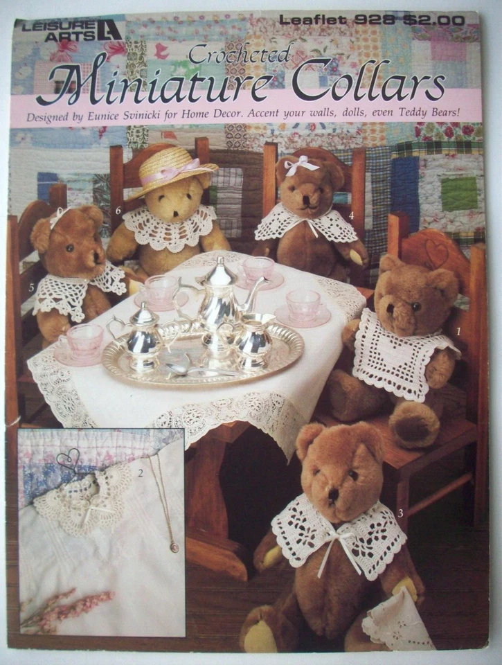 Miniature Collars crochet pattern - Image 1 of 1