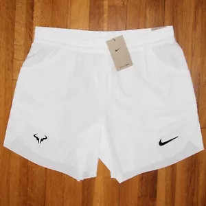 Nike Rafa Dri-Fit ADV 7" Tennis Shorts Mens L White DV2881-100 Rafael Nadal - Picture 1 of 5