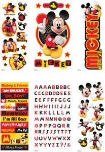 EK Disney Value Sticker Set - 4 Dimensional & 2 Flat Sheets-Mickey - Picture 1 of 1
