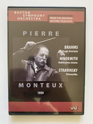 Boston Symphony Orchestra Historic Telecasts Pierre Monteux 1959 (DVD, 2004) - Image 1 of 3