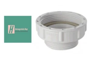 Anillo reductor Geberit blanco para reducción de 2"IG a 1 1/2"AG 213.906.11.1 NUEVO - Imagen 1 de 5