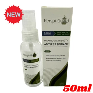 Perspi Guard Massima Resistenza Antitraspirante Rimozione Sudore S Pray 50ml NUOVO - Foto 1 di 10