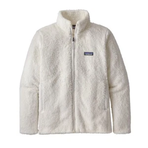 New PATAGONIA Women's Los Gatos Fleece Jacket Birch White LARGE - Picture 1 of 3