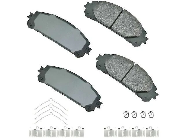 Juego de pastillas de freno delanteras Akebono para Lexus RX350 2010-2022 22CSPQ Foto 1 de 1