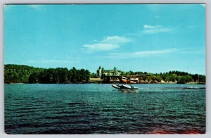 Postcard  Seaplane Leaving Naples Naples Maine ME - Picture 1 of 2