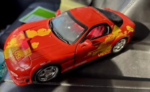 Mazda RX7 The Fast And The Furious 1:18 DieCast Model RX-7 Car 1/18 Paul Walker - Picture 1 of 3