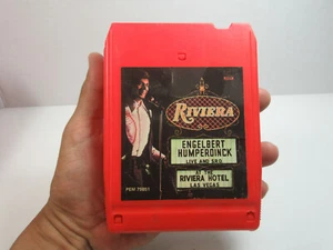 1970's Engelbert Humperdinck Live At Riviera 8 Track tape Parrot London PEM79851 - Picture 1 of 5