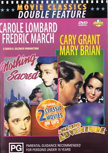 Amazing Adventure + Nothing Sacred (DVD, 1937) Cary Grant Movie Carole Lombard - Picture 1 of 6
