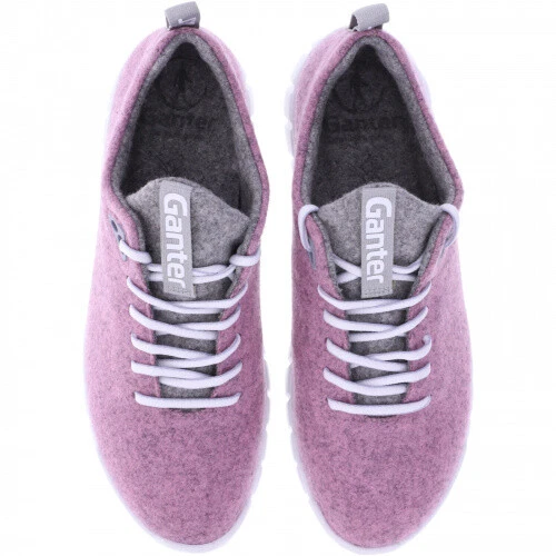 Ganter / Evo / Rose-Graphit / Weite: H / Merino Wolle / Art: 3-201430-4763 / Dam