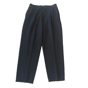 ST JOHN  Collection By Marie Gray Black Knit Pull On Pants Women’s 8 Pockets - Picture 1 of 13