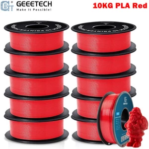 5/10PCS Geeetech PLA/PETG/HS-PLA/SILK/ABS+ 3D Drucker Filament 1.75mm 1KG/Roll - Picture 1 of 103