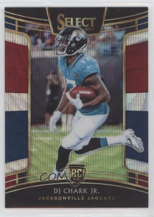 2018 Panini Select Concourse Tri-Color Prizm /199 DJ Chark Jr #60 Rookie RC