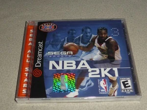 NUEVO SELLADO DE FÁBRICA SEGA DREAMCAST JUEGO DEPORTES NBA 2K1 NFS ALL STARS - Imagen 1 de 5