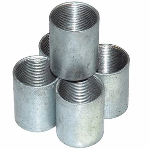 5 x 32 mm massive verzinkte Rohrkupplungen / Kupplung - BA10132G - Bild 1 von 2