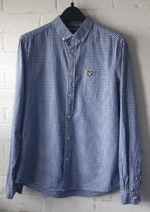Lyle And Scott Blue Shirt Medium - Picture 1 of 4