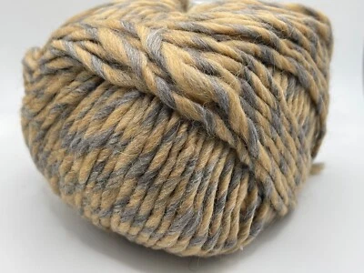 Hilos de hielo gris camello inca alpaca voluminosos 43722 lana de alpaca acrílico 100 gr 109yds Foto 1 de 4