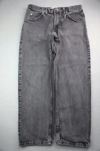 Vintage Men 2008 Wrangler Authentics Jean Black Relaxed Fit Sz 36x29 (Msr 34x27) - Picture 1 of 7