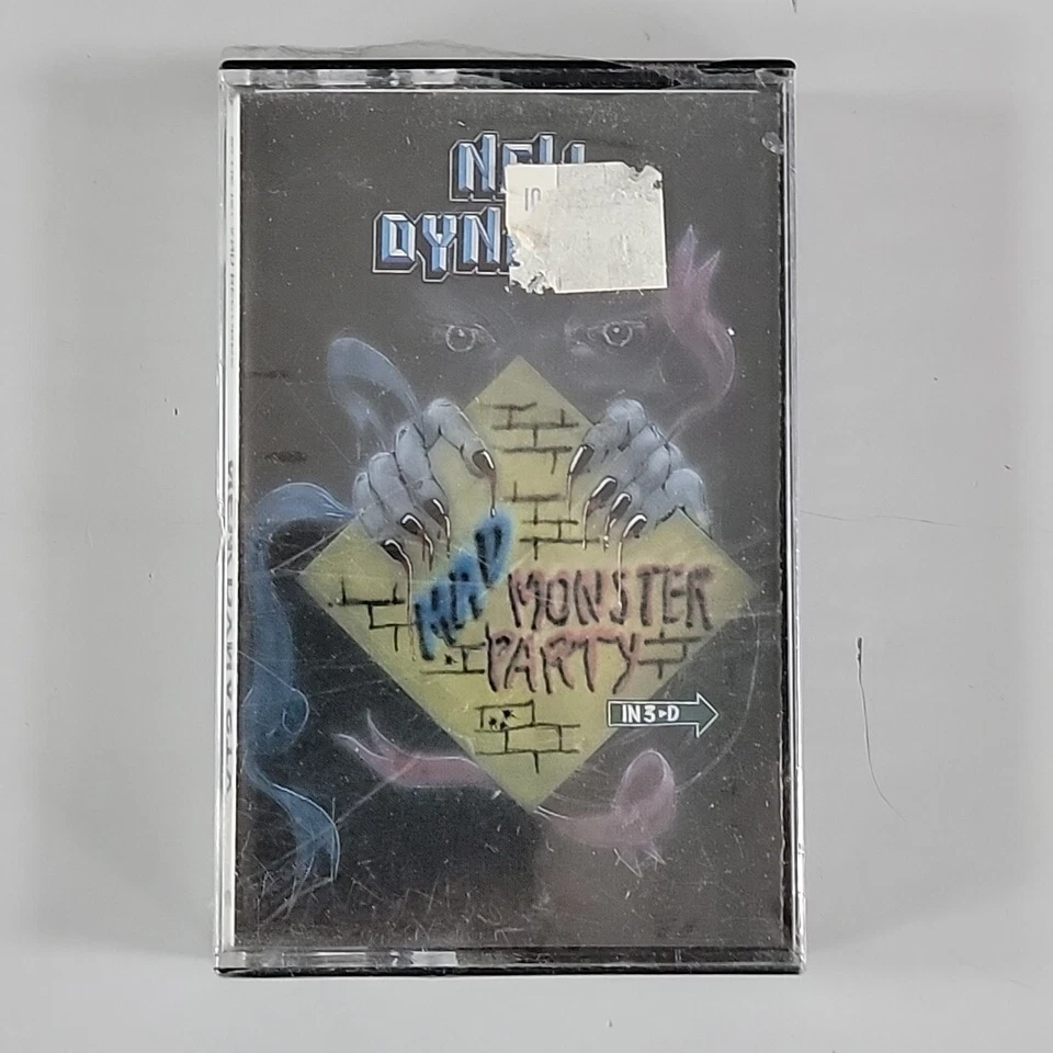 Sealed! NEW DYNASTY Mad Monster Party CASSETTE BRAND NEW RARE HARD ROCK - Imagem 1 de 4