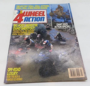 3 & 4 WHEEL ACTION Magazine July 1992 Racing Quads 500cc 250cc 200cc 85cc 60cc - Imagen 1 de 7
