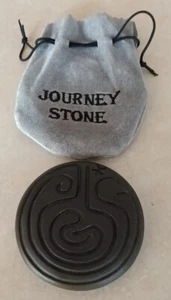 Ceramic Journey Stone In Drawstring Pouch - Picture 1 of 2