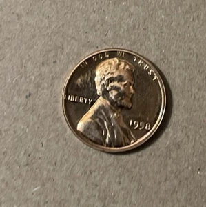 1958 USA πΊπΈ Lincoln Wheat Cent ~ Uncirculated π NoMint ~ Beautiful!! - Picture 1 of 3