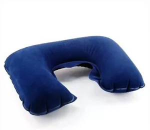ALMOHADA DE VIAJE INFLABLE PARA CUELLO Y CABEZA SOPORTE PARA DORMIR DESCANSO - Imagen 1 de 4