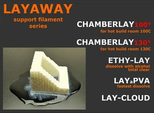 Filamento de soporte soluble en agua 3d para sala de construcción caliente hasta 100° 130°/ CHAMBERLAY - Imagen 1 de 3