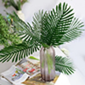 1Pc Artificial Tropical Palm Leaf Fake Plant Home Office Wedding Party Decor - Picture 1 of 6