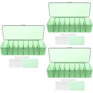 3 Sets Kabelmanagementbox Cord Organizer Container Kordel-Organizer-Etui - Afbeelding 1 van 12