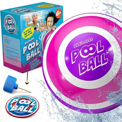 MARKENLOS Ultimate Pool Ball - 15cm, 2 kg, Spaß Pool-Spiel für Kinder