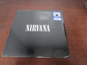 NIRVANA SELF TITLED SMOKE COLORED VINYL DENTS/ BEND IN CORNER OF SLEEVE (18C) - Picture 1 of 2