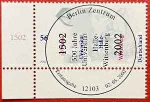 🇩🇪.BRD Bund Michel Nº 2254 Sellado con sello central de primer día (2002) - Imagen 1 de 1