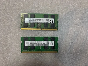 Kit mémoire RAM pour ordinateur portable 32 Go 2 x 16 Go DDR4 2666 MHz PC4-21300 Sodimm 32G 2666 260 broches - Photo 1/2