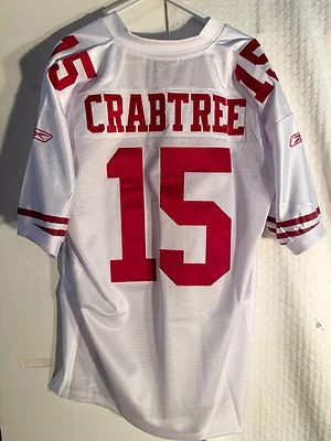Camiseta Reebok Auténtica NFL San Francisco 49ers Michael Crabtree Blanca talla 54 Foto 1 de 2