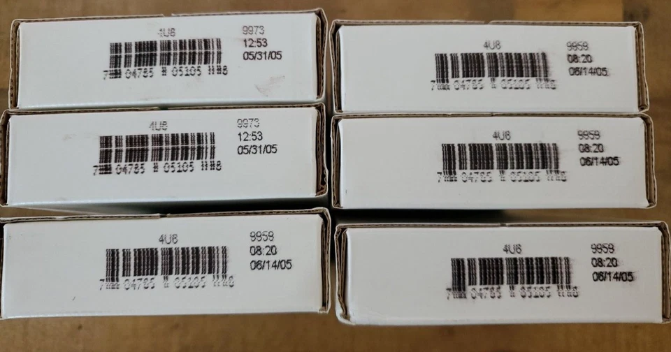 6 caixas de 2005 P & D Bison Westward Journey níquel conjunto de 2 rolos caixa lacrada 4U8 - Imagem 1 de 1
