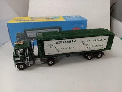 Corgi Major 1137 Ford Tilt Cab with Trailer Restored Code 3 Jaguar Livery - Image 1 of 4