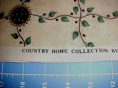 Tela Cotton County Home Collection por Debbie Mumm Girasoles 36X44 Foto 1 de 4