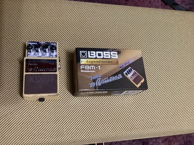 BOSS FBM-1 Fender '59 Bassman Amp Guitar Effects Pedal Vintage MIJ Tested Japan - Image 1 of 2
