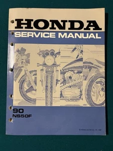 Honda NS50F Service Manual ‘90 #61GE200 - Picture 1 of 6