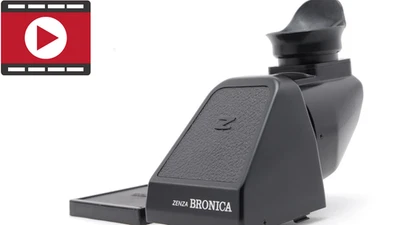 [CASI COMO NUEVO] Zenza Bronica ETR Si buscador de visión giratorio buscador de acción ángulo E JAPÓN Foto 1 de 4