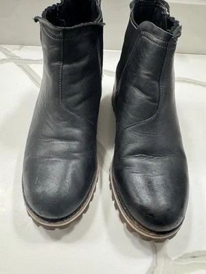 Botas impermeables Chaco Fields Chelsea sin cordones para mujer talla 9,5 negras  Foto 1 de 4