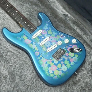 Fender MIJ Stratocaster tradicional años 60 RW flor azul venta de verano - Imagen 1 de 8