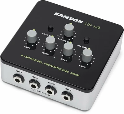 Samson 4-Channel Headphone Amplifier - QH4 - Image 1 of 4