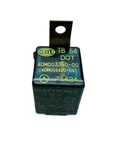 HELLA TB64 PIN-4 BLINKANZEIGERELAIS 4DM003360-00 / 4DM004420-04 - Bild 1 von 2