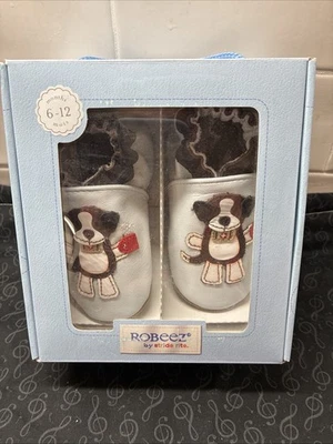 Robeez Soft Sole Alpine Rescue Dog Sized 6-12 Months New) - Image 1 of 4