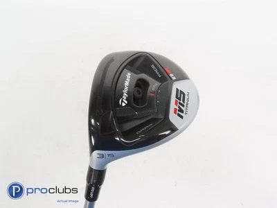 Left Handed TaylorMade M5 Titanium 15* 3 Wood - Tensei CK 65g Regular - 373253 - Image 1 of 4