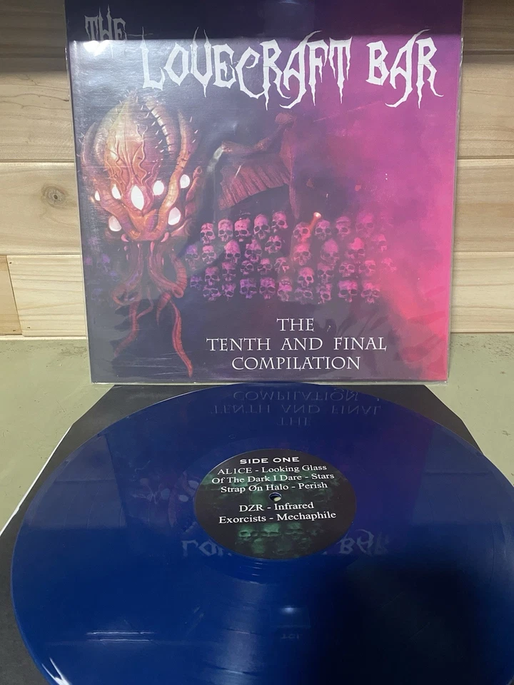 Vinyl The Lovecraft Bar The Tenth And Final Compilation LP 2017 Colored Blue - Image 1 of 4