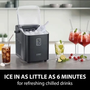 Caso IceChef Compact Ice Cube Maker Black - Picture 1 of 13